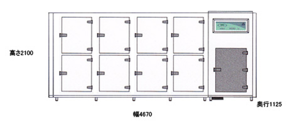 N series Rapid freezer